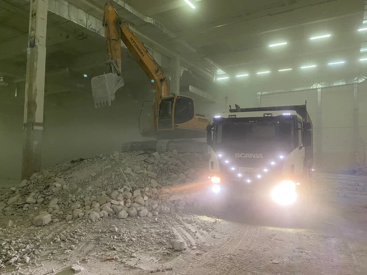 Вывоз стройки, ЦАО